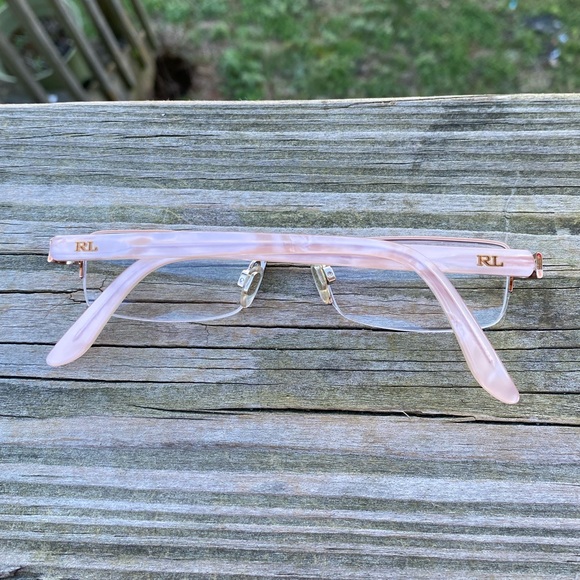 Ralph Lauren antique pink shell glasses frames RL5065 49[]16 135 - Picture 11 of 12